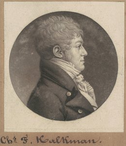 Charles F. Kalkman alkotó: Charles B. J. Févret de Saint Mémin