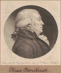 Elias Boudinot alkotó: Charles B. J. Févret de Saint Mémin
