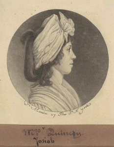 Eliza Susan Morton Quincy alkotó: Charles B. J. Févret de Saint Mémin