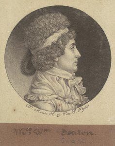 Elizabeth Ann Bayley Seton alkotó: Charles B. J. Févret de Saint Mémin