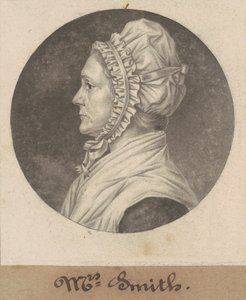Elizabeth Custis Teackle Smith alkotó: Charles B. J. Févret de Saint Mémin