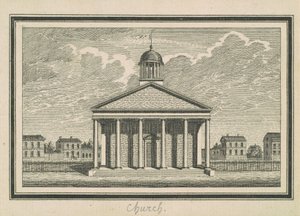 Esperanza, templom alkotó: Charles B. J. Févret de Saint Mémin