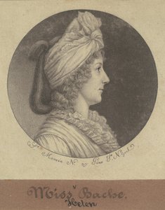 Helena Bache alkotó: Charles B. J. Févret de Saint Mémin