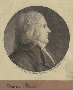 Isaac Bell alkotó: Charles B. J. Févret de Saint Mémin
