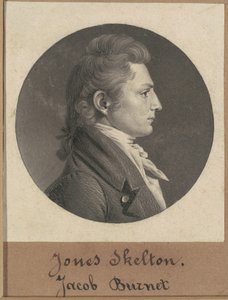 Jacob Burnet alkotó: Charles B. J. Févret de Saint Mémin