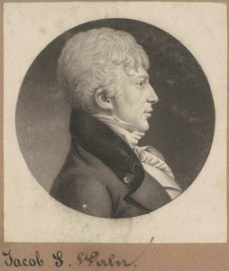 Jacob S. Waln alkotó: Charles B. J. Févret de Saint Mémin
