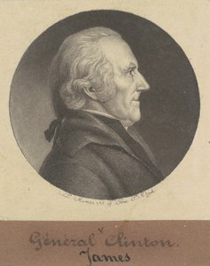 James Clinton alkotó: Charles B. J. Févret de Saint Mémin