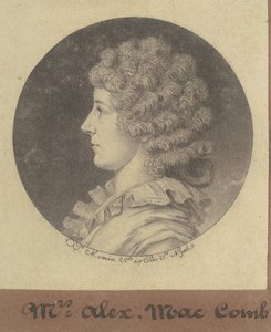 Janette Marshall Macomb alkotó: Charles B. J. Févret de Saint Mémin