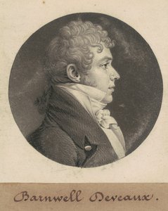 John Barnwell Deveaux alkotó: Charles B. J. Févret de Saint Mémin