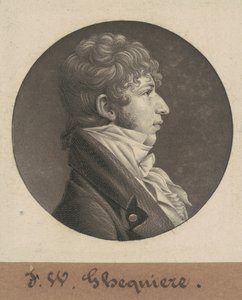 John Francis William Ghequiere alkotó: Charles B. J. Févret de Saint Mémin