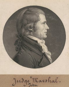 John Marshall alkotó: Charles B. J. Févret de Saint Mémin