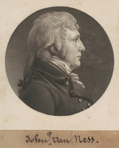 John Peter Van Ness alkotó: Charles B. J. Févret de Saint Mémin