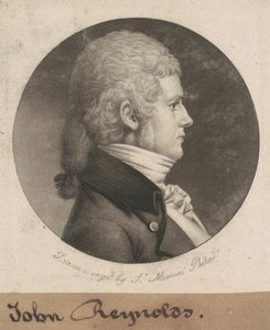 John Reynolds alkotó: Charles B. J. Févret de Saint Mémin
