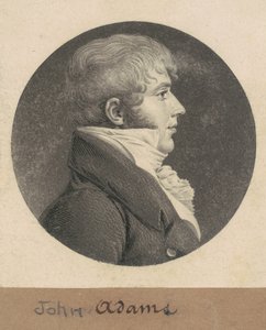 John Strong Adams alkotó: Charles B. J. Févret de Saint Mémin