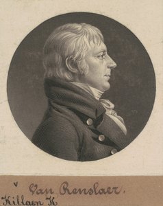 Kiliaen Kiliaen Van Rensselaer alkotó: Charles B. J. Févret de Saint Mémin