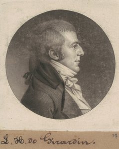 Louis Hue Girardin alkotó: Charles B. J. Févret de Saint Mémin