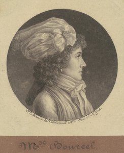 Marie Françoise Bancel alkotó: Charles B. J. Févret de Saint Mémin