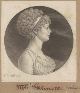Mary Ann Smith Gilmor alkotó: Charles B. J. Févret de Saint Mémin