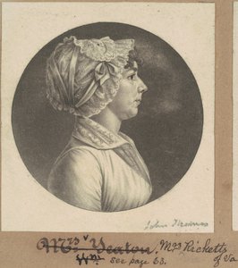 Mary Barr Ricketts alkotó: Charles B. J. Févret de Saint Mémin