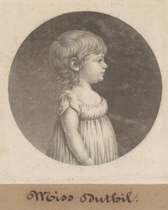 Dutilh kisasszony alkotó: Charles B. J. Févret de Saint Mémin