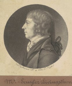 Peter Schuyler Livingston alkotó: Charles B. J. Févret de Saint Mémin