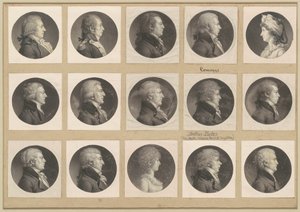 Saint-Mémin Portrégyűjtemény, 53. csoport alkotó: Charles B. J. Févret de Saint Mémin