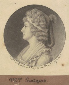 Sarah Elizabeth Rogers alkotó: Charles B. J. Févret de Saint Mémin