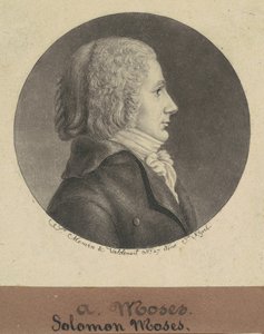 Salamon Mózes alkotó: Charles B. J. Févret de Saint Mémin