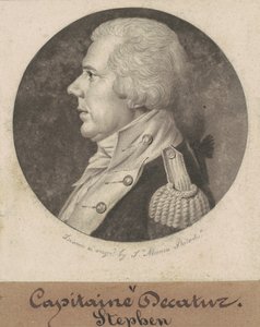 Stephen Decatur, Sr. alkotó: Charles B. J. Févret de Saint Mémin
