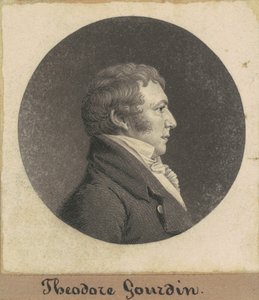 Theodore Gourdin alkotó: Charles B. J. Févret de Saint Mémin