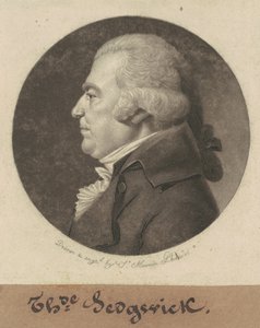 Theodore Sedgwick alkotó: Charles B. J. Févret de Saint Mémin