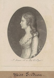 Theodosia Burr alkotó: Charles B. J. Févret de Saint Mémin