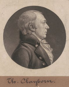Thomas Claiborne alkotó: Charles B. J. Févret de Saint Mémin