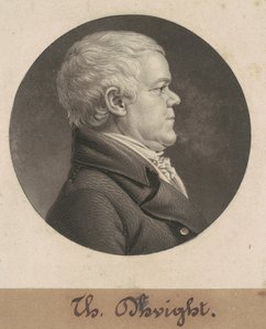 Thomas Dwight alkotó: Charles B. J. Févret de Saint Mémin