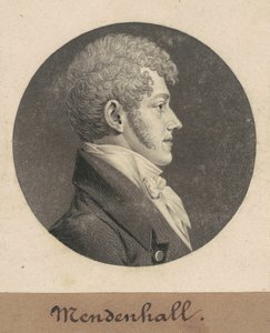 Thomas Mendenhall, Jr. alkotó: Charles B. J. Févret de Saint Mémin