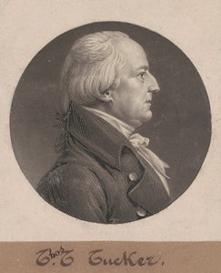 Thomas Tudor Tucker alkotó: Charles B. J. Févret de Saint Mémin