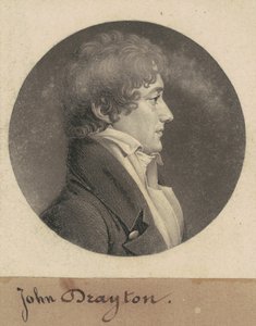 William Drayton alkotó: Charles B. J. Févret de Saint Mémin