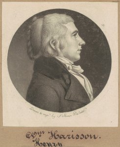 William Henry Harrison alkotó: Charles B. J. Févret de Saint Mémin