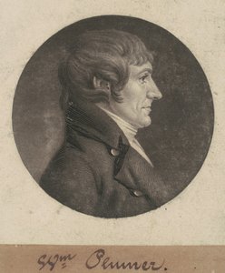 William Plummer alkotó: Charles B. J. Févret de Saint Mémin