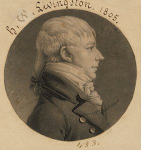 Henry Walter Livingston alkotó: Charles Balthazar Julien Févret de Saint-Mémin