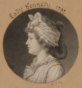 Jane Macomb Kennedy alkotó: Charles Balthazar Julien Févret de Saint-Mémin