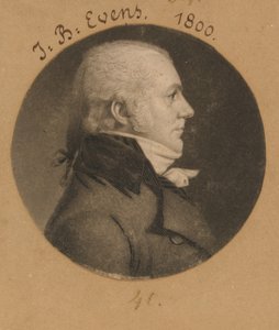 John B. Evens alkotó: Charles Balthazar Julien Févret de Saint-Mémin