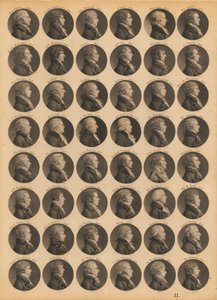 Saint-Mémin, 11. fólió alkotó: Charles Balthazar Julien Févret de Saint-Mémin