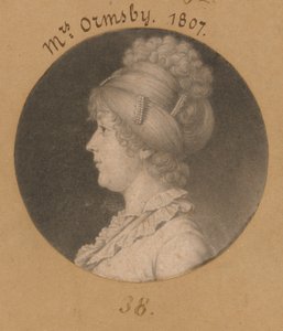 Sarah Mahon Ormsby alkotó: Charles Balthazar Julien Févret de Saint-Mémin