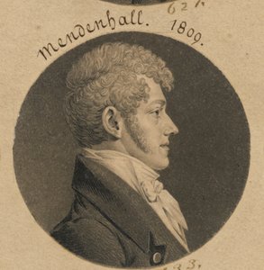 Thomas Mendenhall, Jr. alkotó: Charles Balthazar Julien Févret de Saint-Mémin
