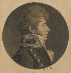 Ismeretlen férfi alkotó: Charles Balthazar Julien Févret de Saint-Mémin