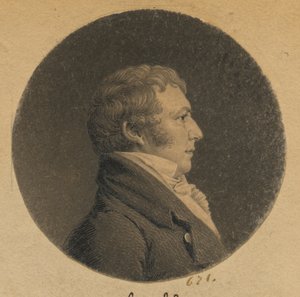 Ismeretlen férfi alkotó: Charles Balthazar Julien Févret de Saint-Mémin