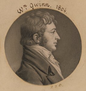 William Gwynn alkotó: Charles Balthazar Julien Févret de Saint-Mémin