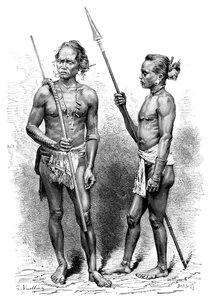 Moi nép, Indonézia, 1895.