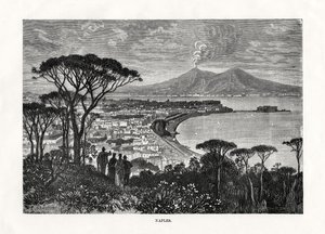 Nápoly, Olaszország, 1879 alkotó: Charles Barbant